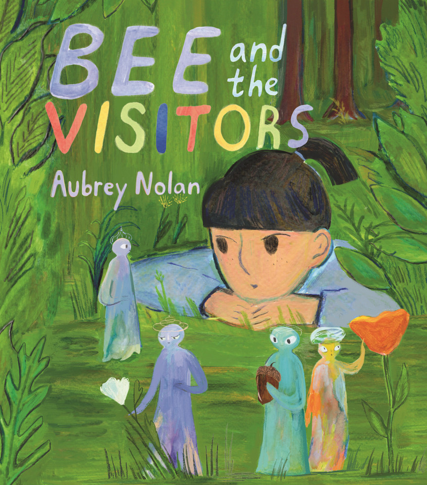 Bee and the Visitors book cover by Aubrey Nolan