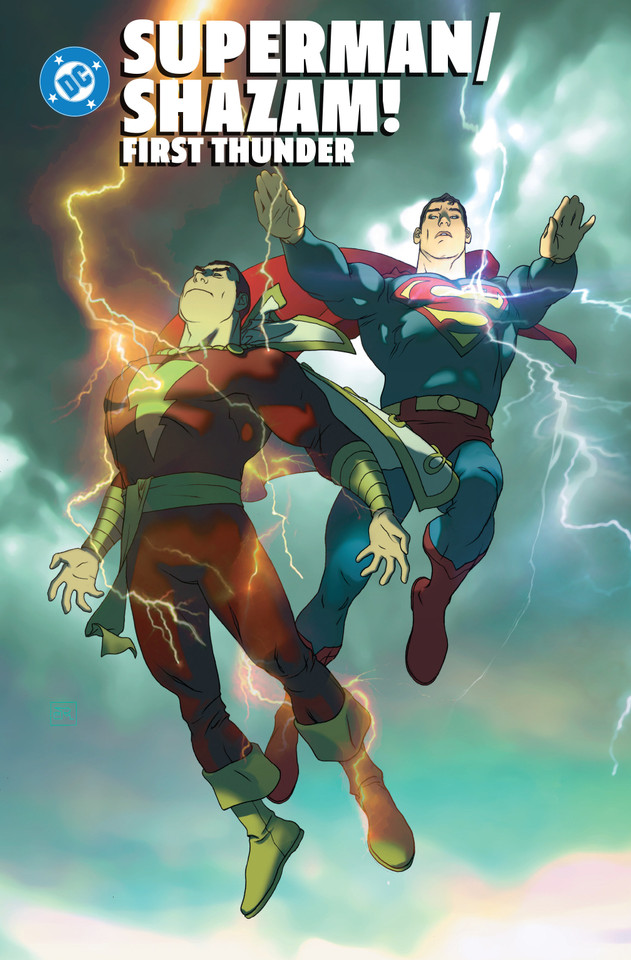 Superman/Shazam!: First Thunder book cover by Judd Winick