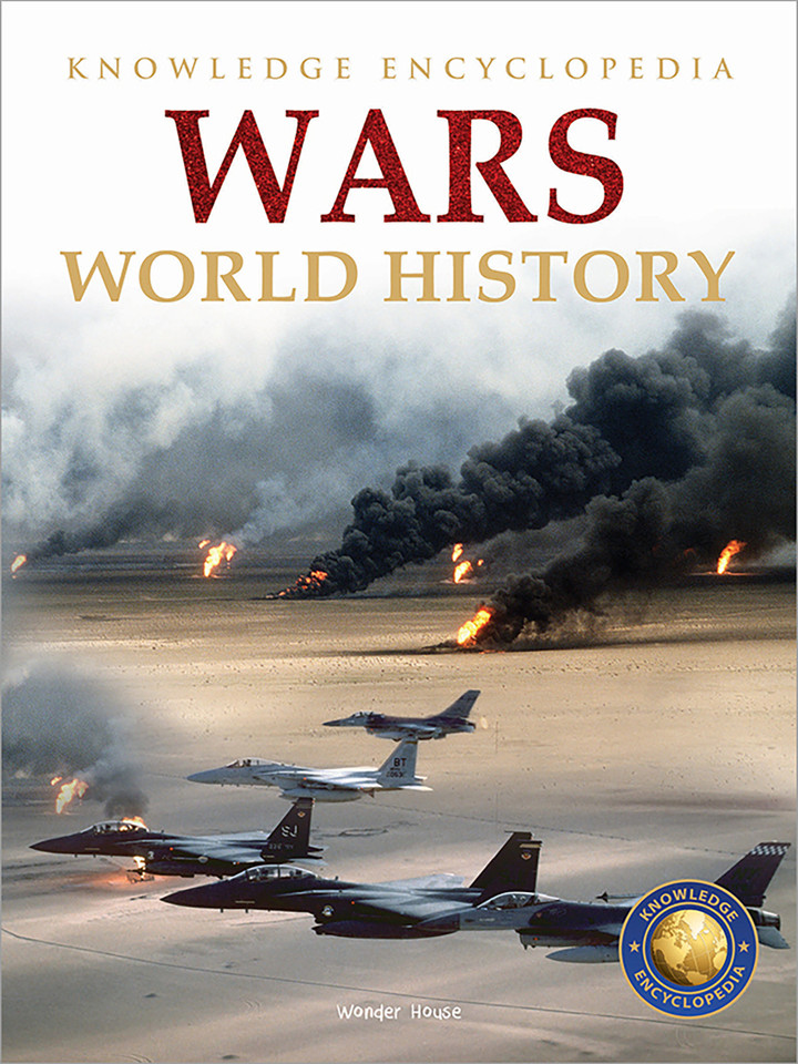 World History - Wars : Knowledge Encyclopedia For Children book cover by Wonder House Books