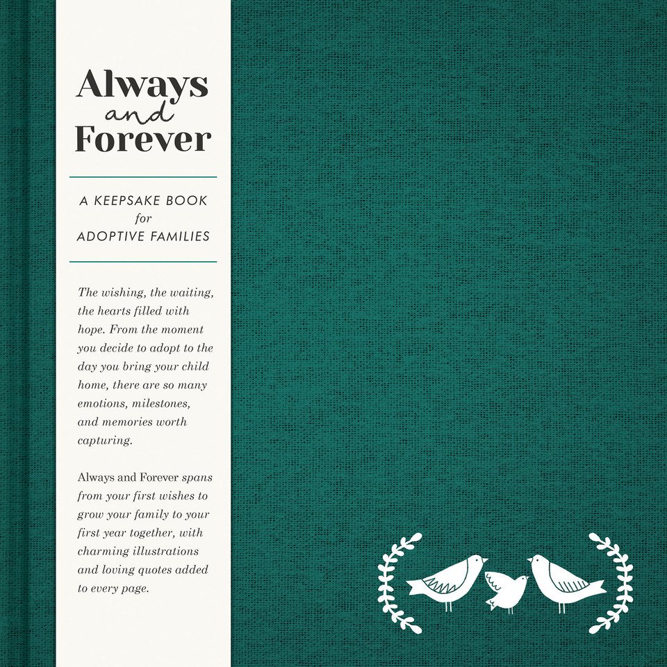 Always & Forever - Adoption Keepsake book cover by Amelia Riedler