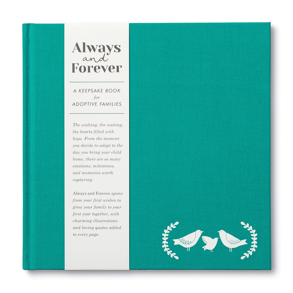Always & Forever - Adoption Keepsake book cover by Amelia Riedler
