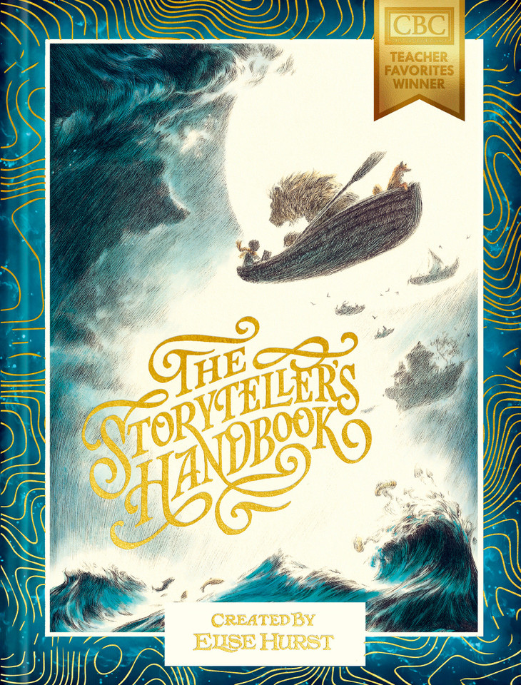 The Storyteller's Handbook book cover by Elise Hurst