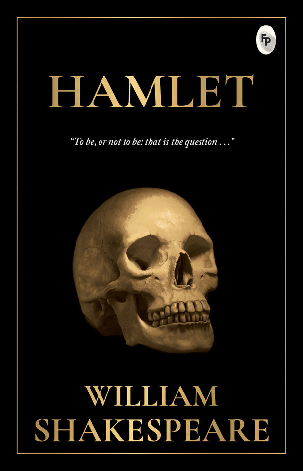 Hamlet book cover by William Shakespeare