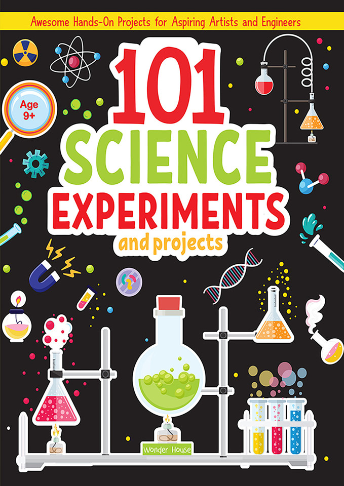 101 Science Experiments and Projects For Children book cover by Wonder House Books