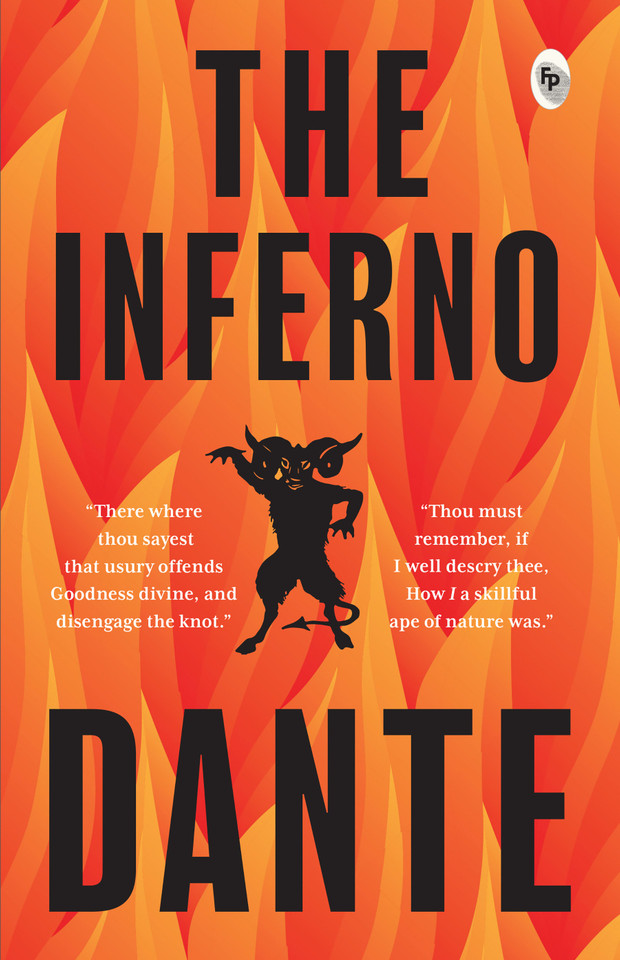Inferno, The book cover by Dante Alighieri