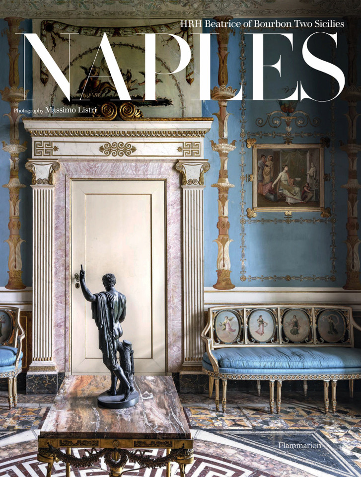 Naples: In the Shadow of the Volcanoes book cover by HRH B. of Bourbon Two Sicilies