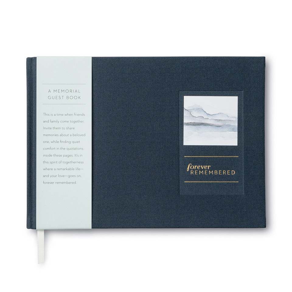Forever Remembered: A Guest Book book cover by M.H. Clark