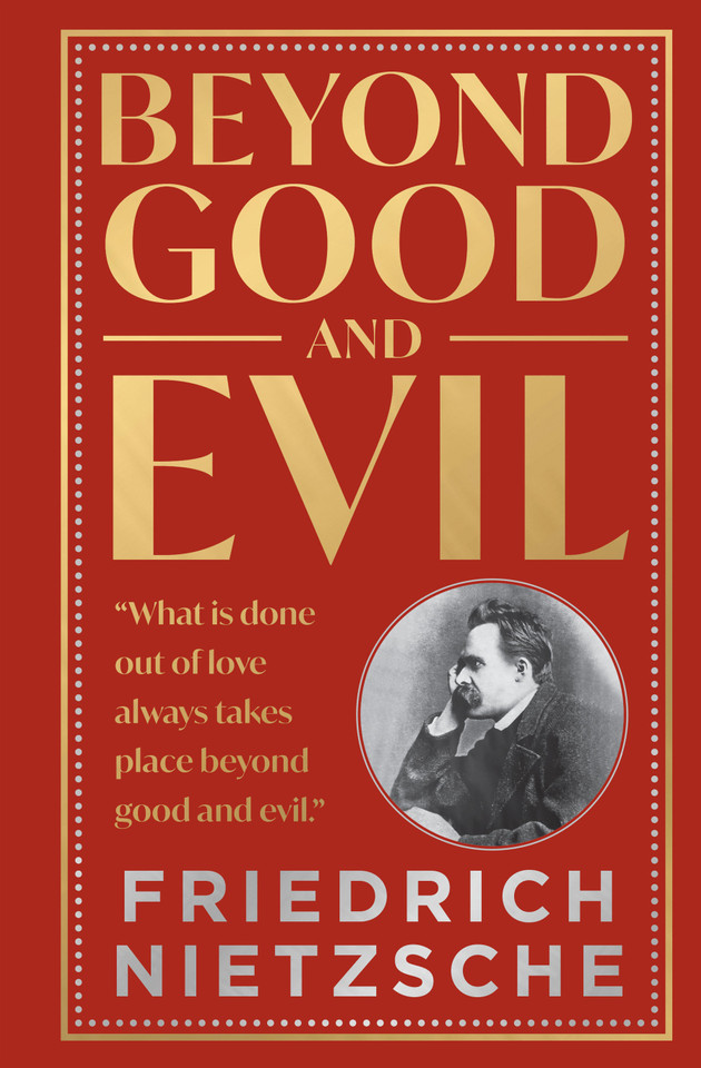 Beyond Good And Evil book cover by Friedrich Nietzsche