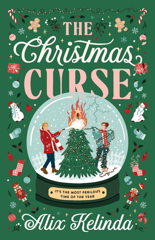The Christmas Curse book cover by Alix Kelinda