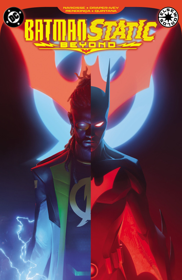 Batman/Static: Beyond book cover by Evan Narcisse