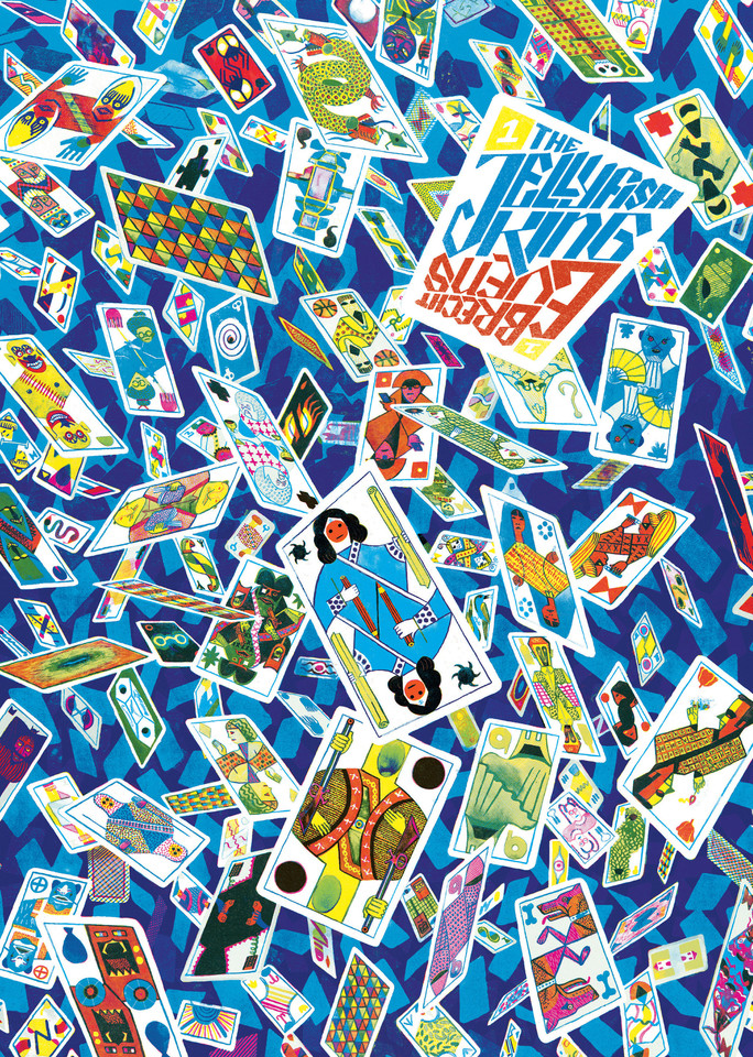The Jellyfish King (The Jellyfish King) book cover by Brecht Evens