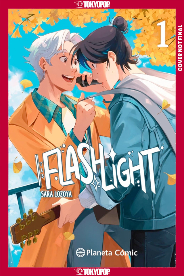 Flashlight, Volume 1 (Spanish) book cover by Sara Lozoya