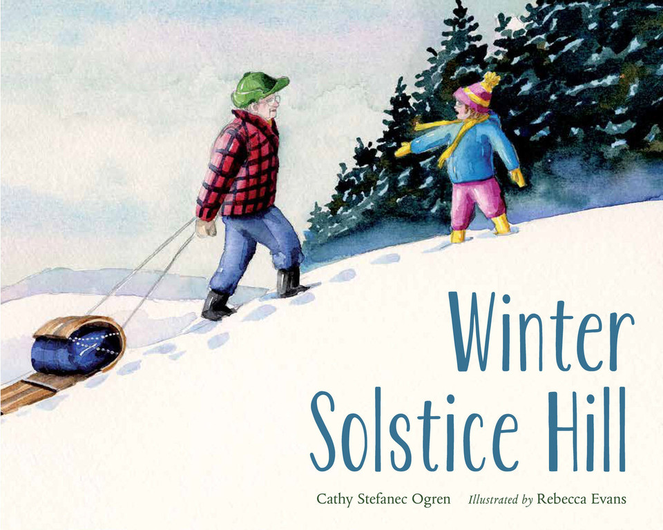 Winter Solstice Hill book cover by Cathy Stefanec Ogren
