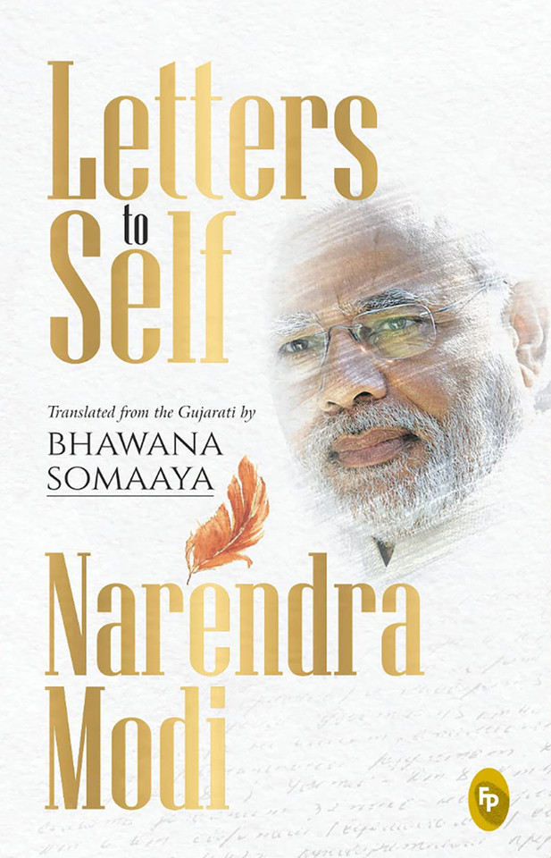 Letters to Self book cover by Narendra Modi