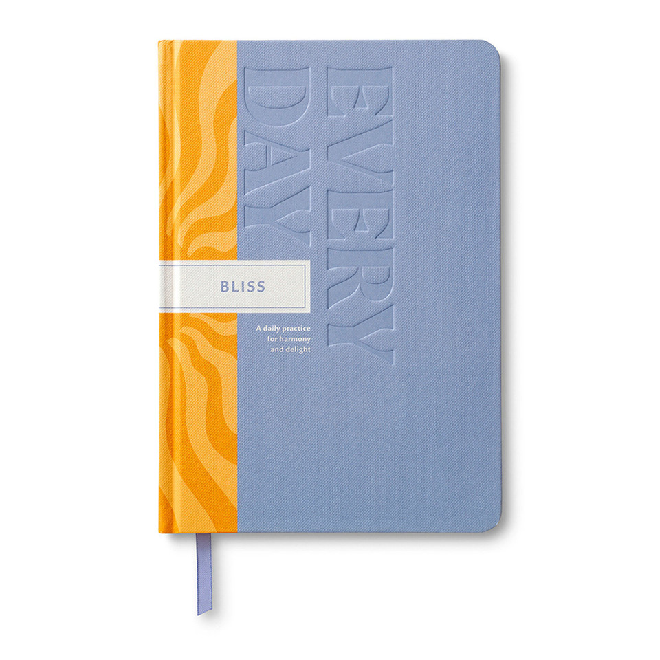 Bliss Every Day: A Daily Practice for Harmony and Delight (Every Day Guided Journal) book cover by COMPENDIUM