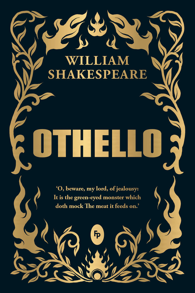 Othello book cover by William Shakespeare