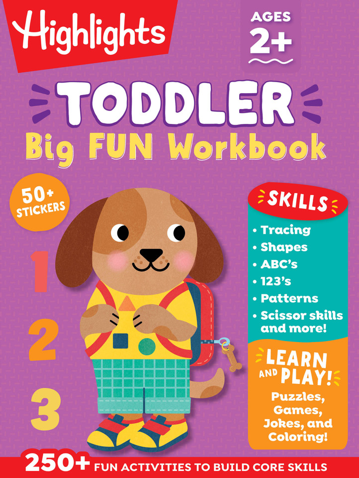 Toddler Big Fun Workbook book cover by 