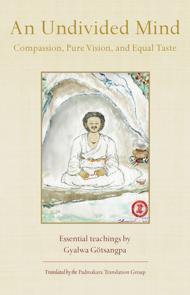 An Undivided Mind: Compassion, Pure Vision, and Equal Taste book cover by Gyalwa Gotsangpa Gonpo Dorje