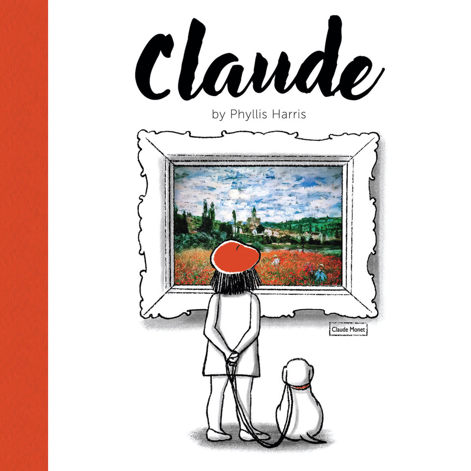 Claude: A Wordless Picture Book About Art book cover by Phyllis Harris