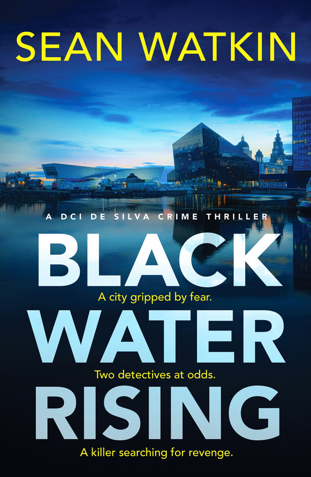 Black Water Rising: A tense and gripping Liverpool crime thriller (DCI de Silva Crime Thrillers) book cover by Sean Watkin