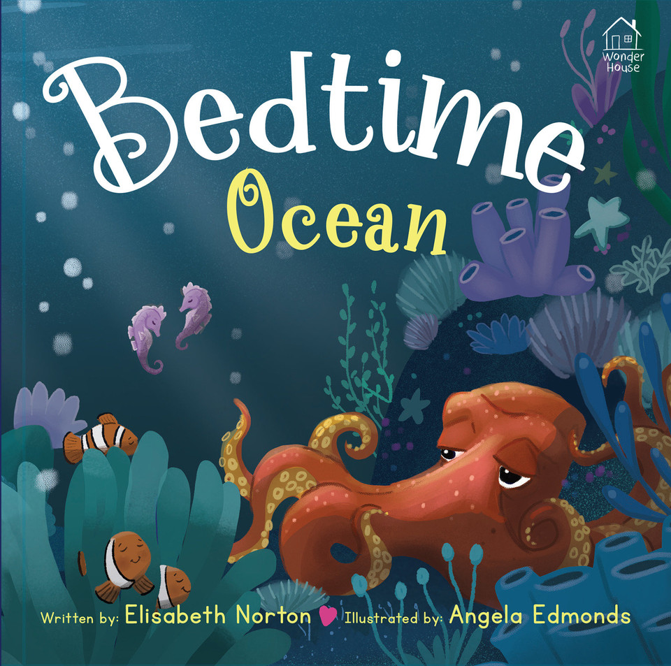 Bedtime Ocean book cover by Elisabeth Norton
