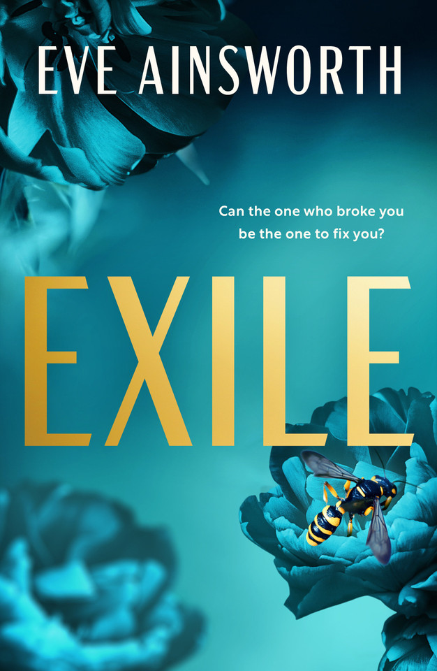 Exile book cover by Eve Ainsworth