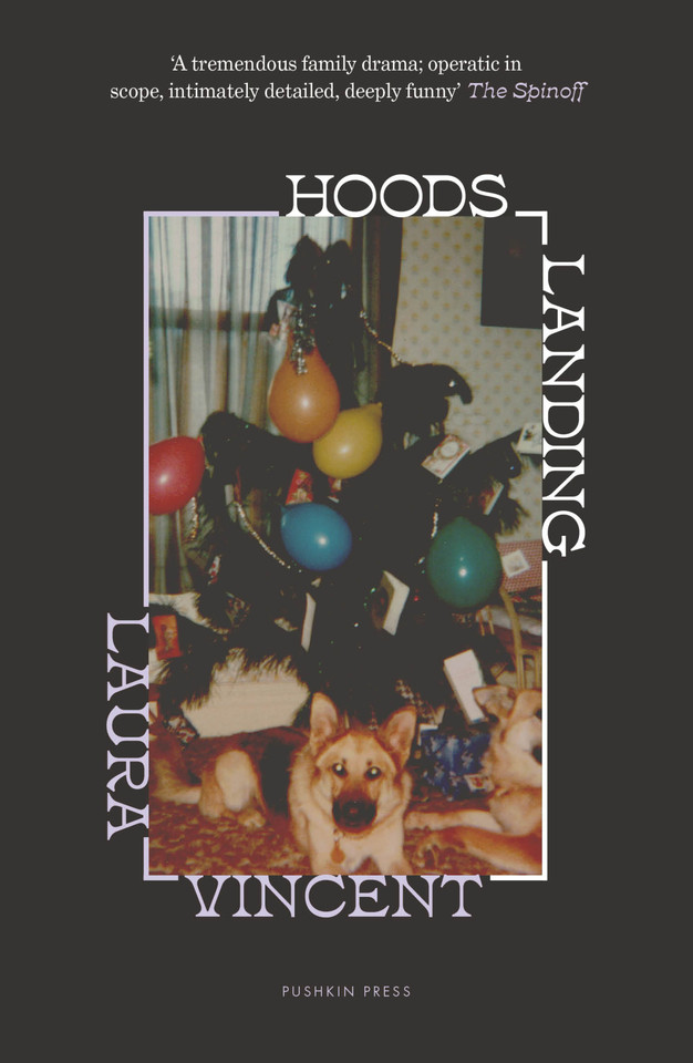 Hoods Landing book cover by Laura Vincent