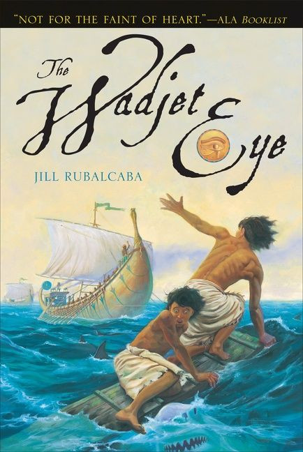 The Wadjet Eye book cover by Jill Rubalcaba