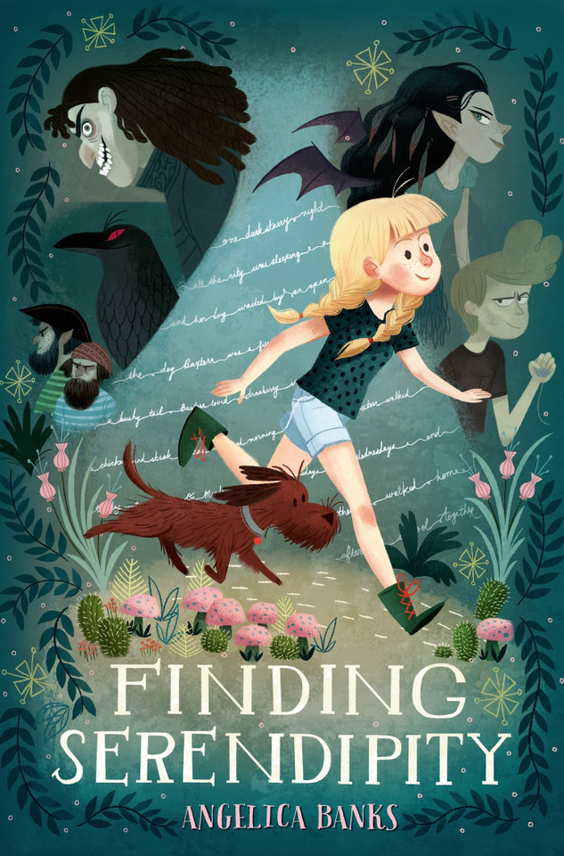 Finding Serendipity (Tuesday McGillycuddy Adventures) book cover by Angelica Banks