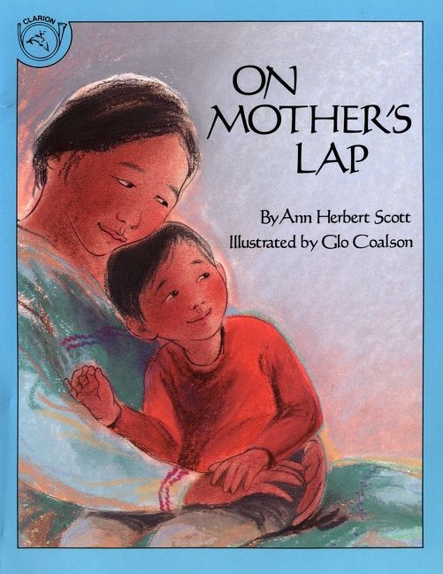 On Mother's Lap book cover by Ann Herbert Scott