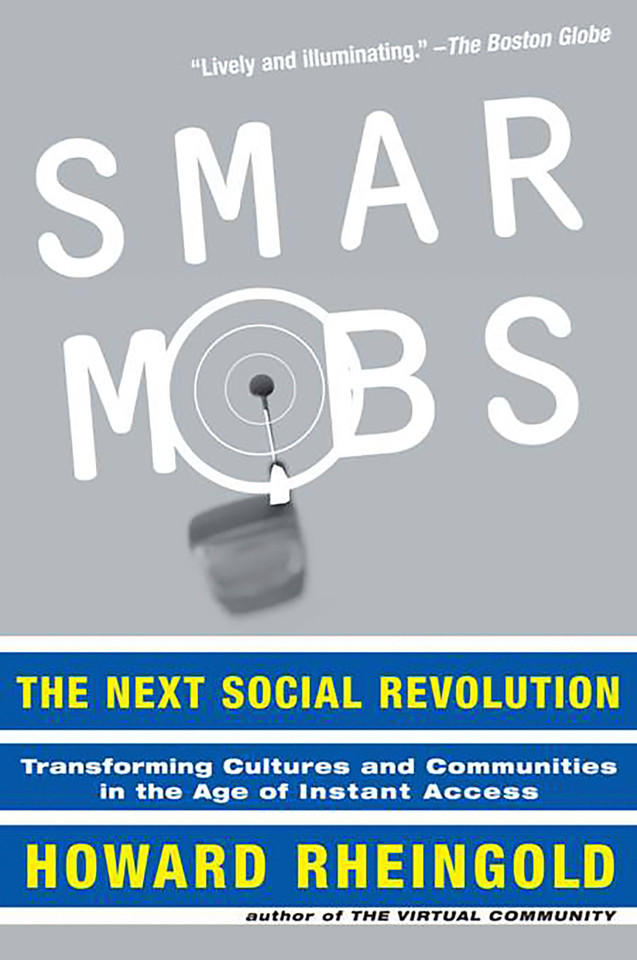 Smart Mobs: The Next Social Revolution book cover by Howard Rheingold