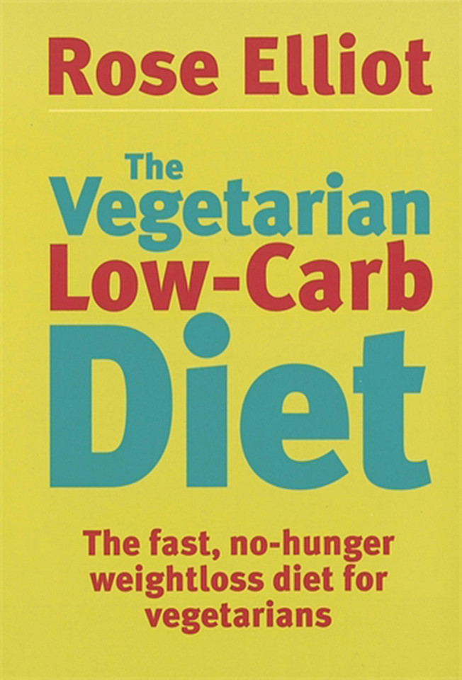 The Vegetarian Low Carb Diet book cover by Rose Elliot
