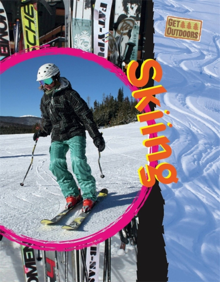 Get Outdoors: Skiing (Get Outdoors) book cover by Clive Gifford