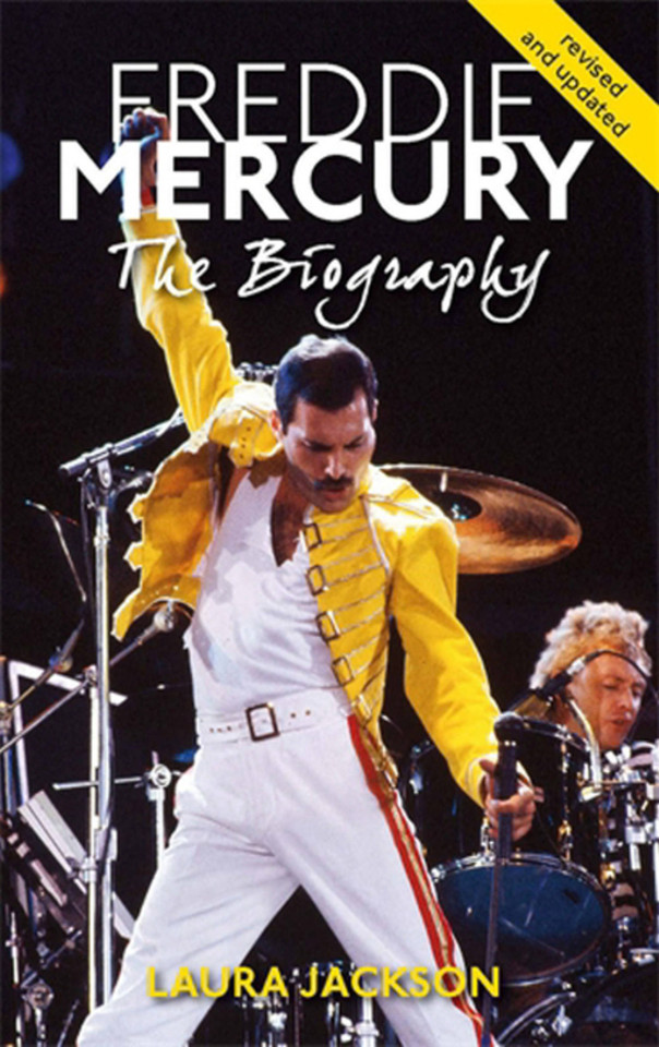 Freddie Mercury: The Biography book cover by Laura Jackson