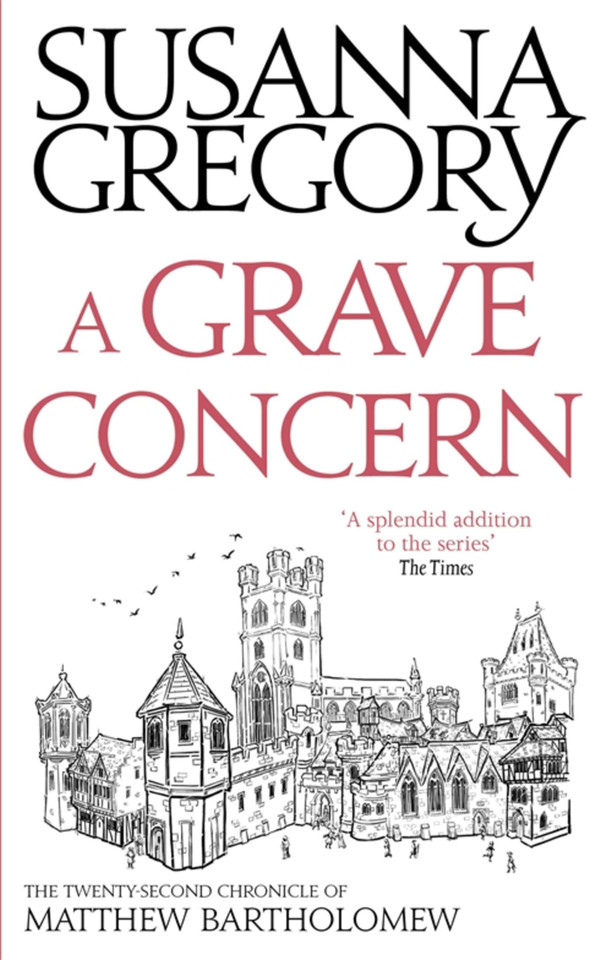 A Grave Concern: The Twenty Second Chronicle of Matthew Bartholomew (Chronicles of Matthew Bartholomew) book cover by Susanna Gregory