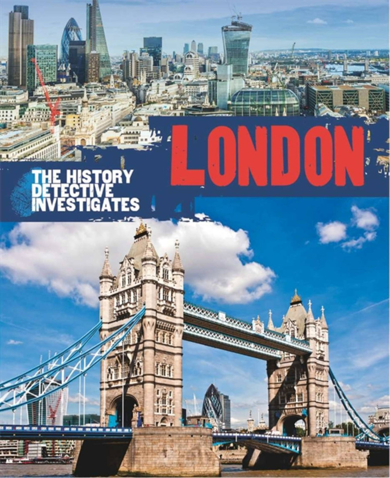 The History Detective Investigates: London (The History Detective Investigates) book cover by Claudia Martin