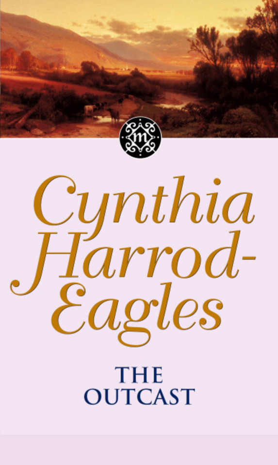Morland Dynasty 21: The Outcast book cover by Cynthia Harrod-Eagles