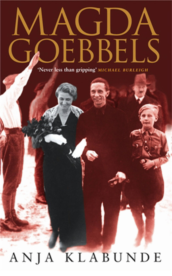 Magda Goebbels book cover by Anja Klabunde