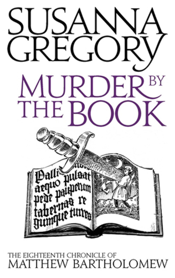 Murder By The Book book cover by Susanna Gregory