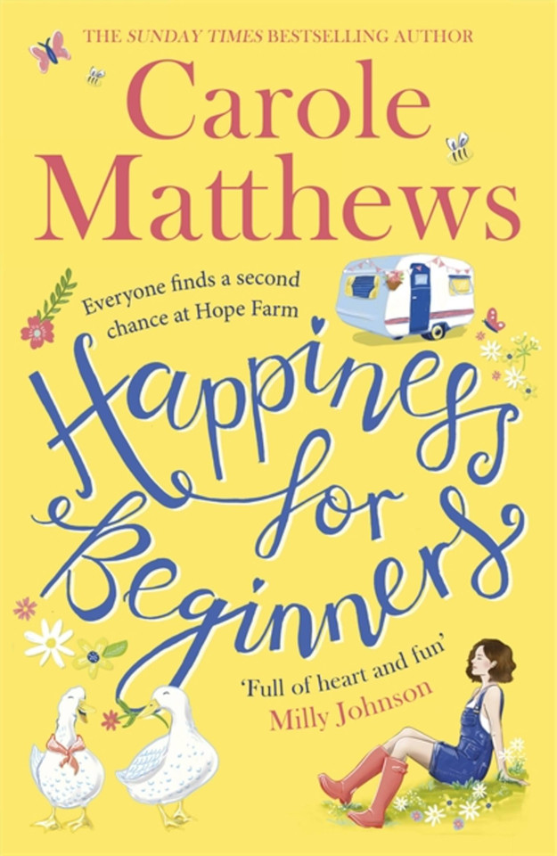 Happiness for Beginners book cover by Carole Matthews