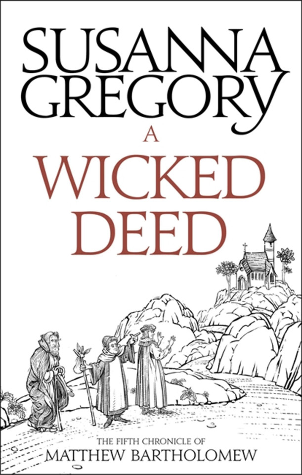 A Wicked Deed: The Fifth Matthew Bartholomew Chronicle (Chronicles of Matthew Bartholomew) book cover by Susanna Gregory