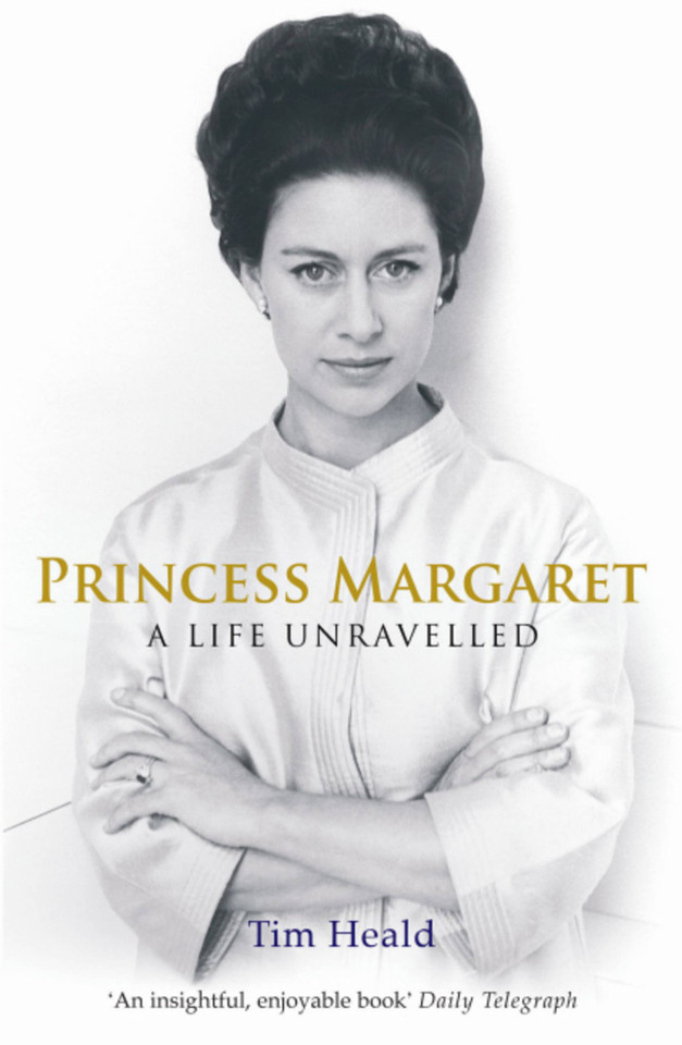 Princess Margaret book cover by Tim Heald