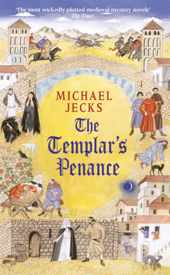 The Templar's Penance book cover by Michael Jecks