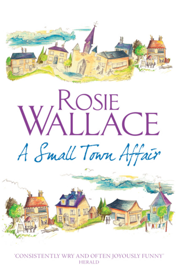 A Small Town Affair book cover by Rosie Wallace