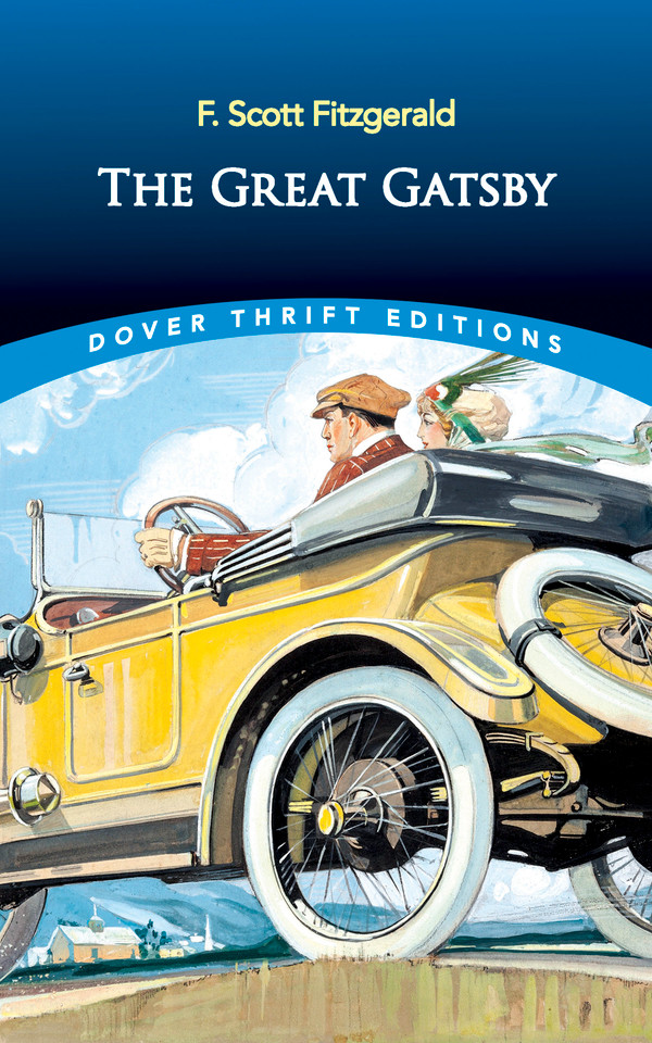 The Great Gatsby (Dover Thrift Editions: Classic Novels) book cover by F. Scott Fitzgerald