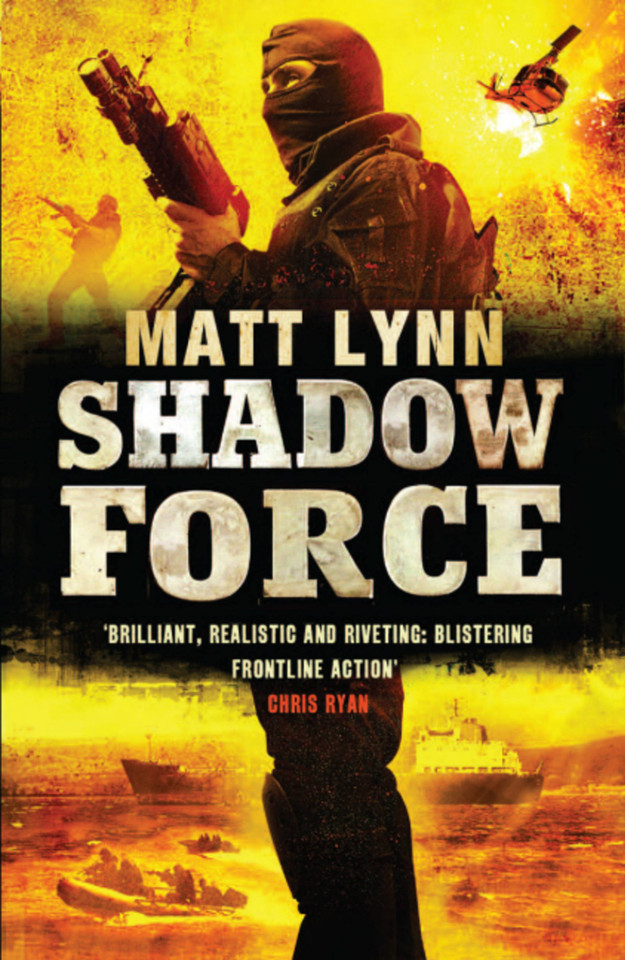 Shadow Force book cover by Matt Lynn