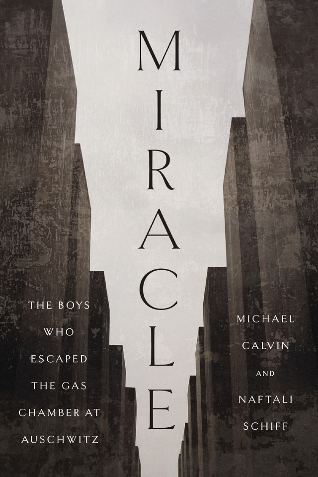 Miracle: The Boys Who Escaped the Gas Chamber at Auschwitz book cover by Michael Calvin, Naftali Schiff