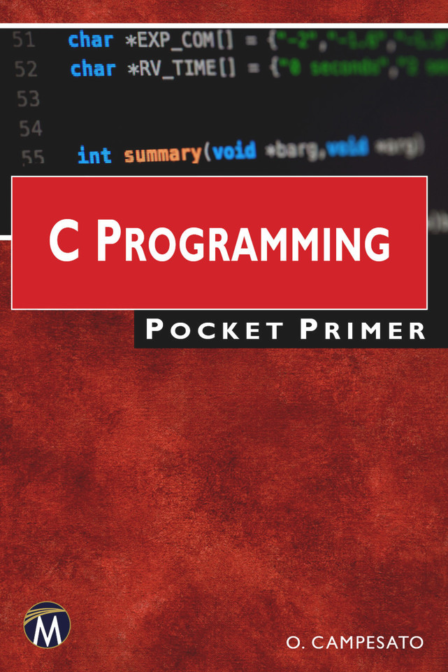 C Programming Pocket Primer (Pocket Primer) [9781683923886]