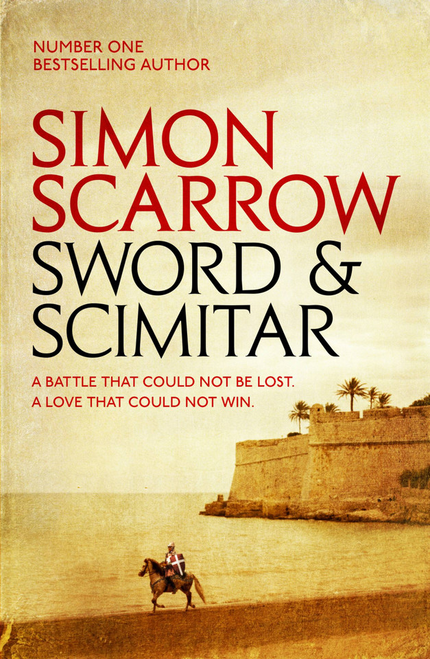 The Sword And The Scimitar book cover by Simon Scarrow