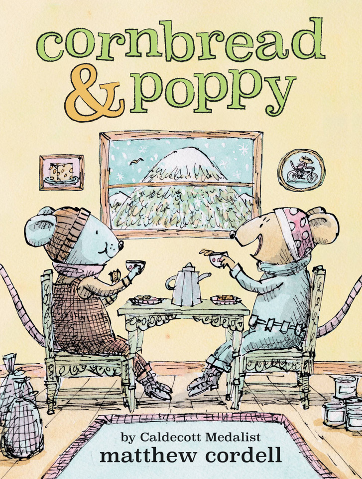 Cornbread & Poppy (Cornbread and Poppy #1) book cover by Matthew Cordell
